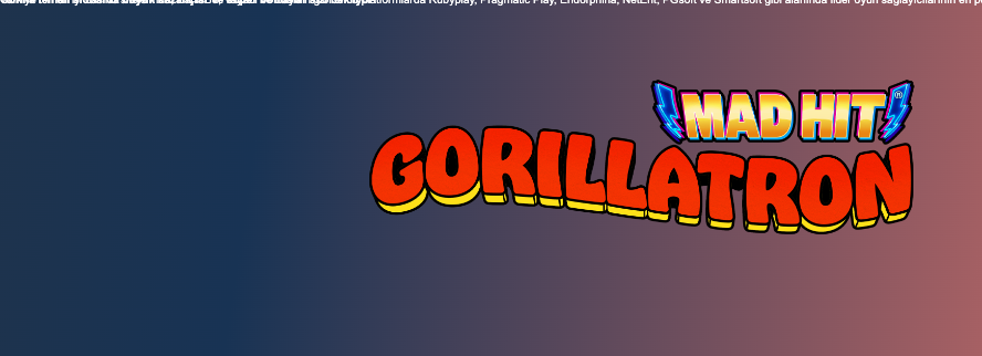 Gorilla temalı slotlarda büyük kazançlar ve süper bonuslar sizi bekliyor! Thumbnail
