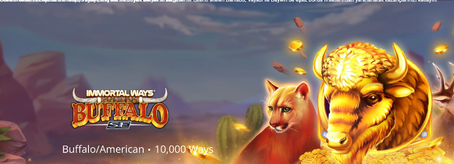 Buffalo temalı slotlarda BahisBu, Vayabi, Baywin ile büyük bonus fırsatları! Thumbnail